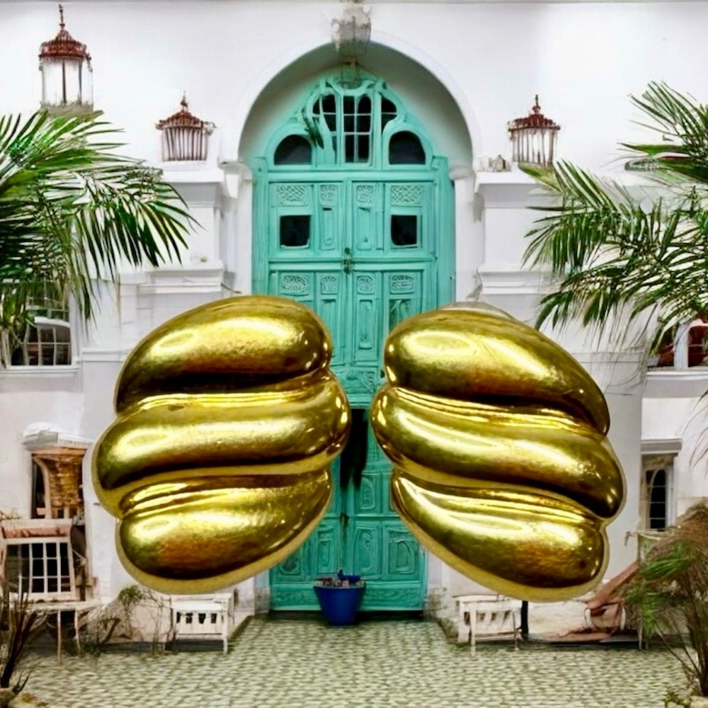 Napier Vintage Gold Tone Pierced Earrings